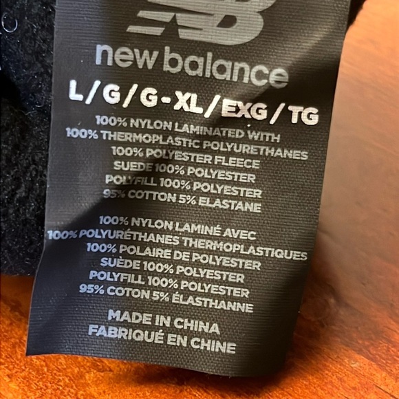 New With Tags New Balance Men’s L/XL Alpine Gloves 3D Flex - Picture 4 of 4